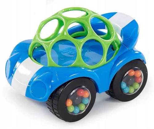 BRIGHT STARTS Oball Rattle & Roll αυτοκινητάκι με κουδουνίστρα
