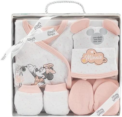 INTERBABY σετ δώρου από βαμβάκι πιτζάμα καπέλο καλτσάκια σαλιάρα