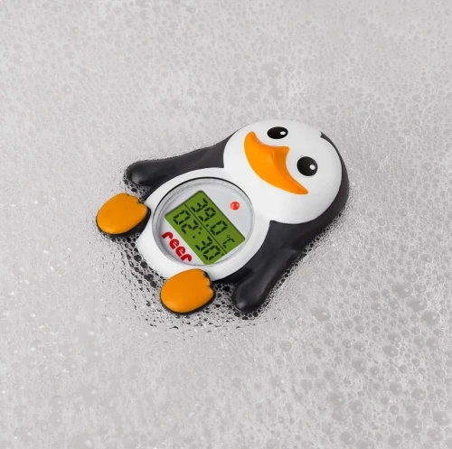 REER MyHappyPingu 2σε1 ψηφιακό θερμόμετρο μπάνιου και δωματίου
