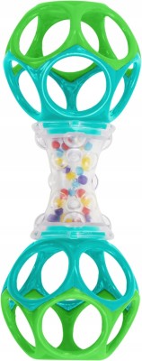 BRIGHT STARTS Oball Shaker μασητικό λαβή με κουδουνίστρα 14,5 cm
