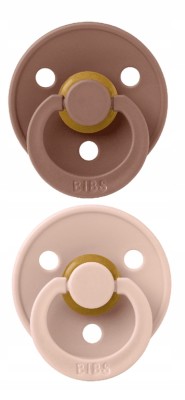 BIBS COLOUR πιπίλες ηρεμίας 2τεμ καουτσούκ 6μηνών+ ΣΥΜΜΕΤΡΙΚΕΣ