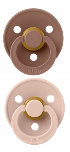 BIBS COLOUR πιπίλες ηρεμίας 2τεμ καουτσούκ 6μηνών+ ΣΥΜΜΕΤΡΙΚΕΣ