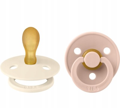 BIBS COLOUR πιπίλες ηρεμίας 2τεμ καουτσούκ 6μηνών+ ΣΥΜΜΕΤΡΙΚΗ