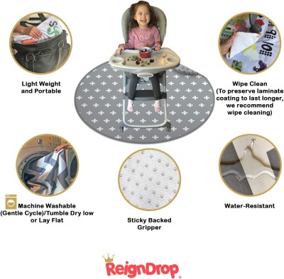 REIGNDROP προστατευτικό κάλυμμα στρώματος 136x136 3 στρώσεις