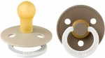 BIBS COLOUR GLOW πιπίλες ηρεμίας 2τεμ καουτσούκ 0-6 μηνών