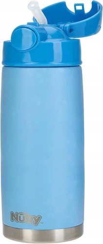 NUBY θερμική κούπα από ανοξείδωτο ατσάλι 415 ml