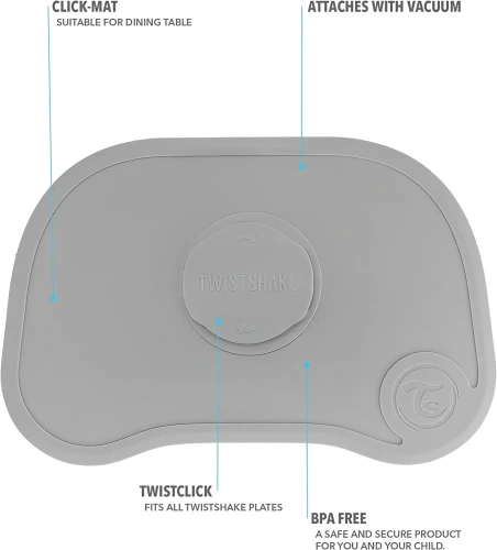 TWISTSHAKE χαλάκι CLICK MAT MINI με πιατάκι 6 μηνών+