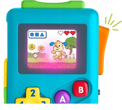 FISHER-PRICE Lil Gamer διαδραστική ρετρό κονσόλα J.NIEMIECKI