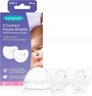 LANSINOH επιθέματα προστασίας θηλών μέγεθος 2 24mm