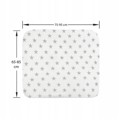 LILLY&BEN κάλυμμα για αλλαξιέρα φροτέ 50x70 x2