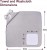 MOMCOZY πετσέτα με κουκούλα x2 76x76 +6 24x24 πανάκια καθαρισμού